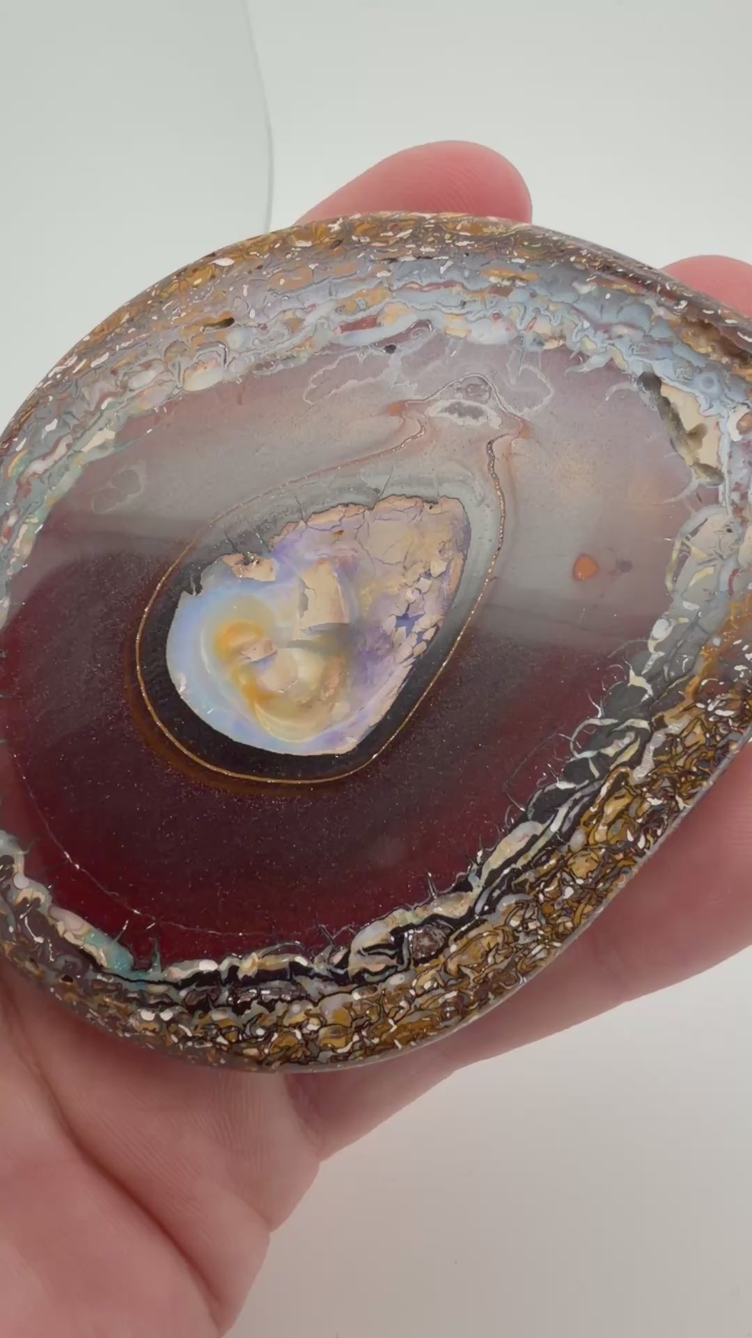 Half Yowah Nut Opal Specimen – 710ct